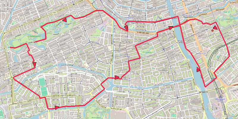 Rondje Zuid en Amstel